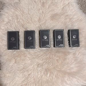 Versace Pour Homme Eau de Toilette Natural Spray Lot of 5 Empty Bottles w/ Boxes
